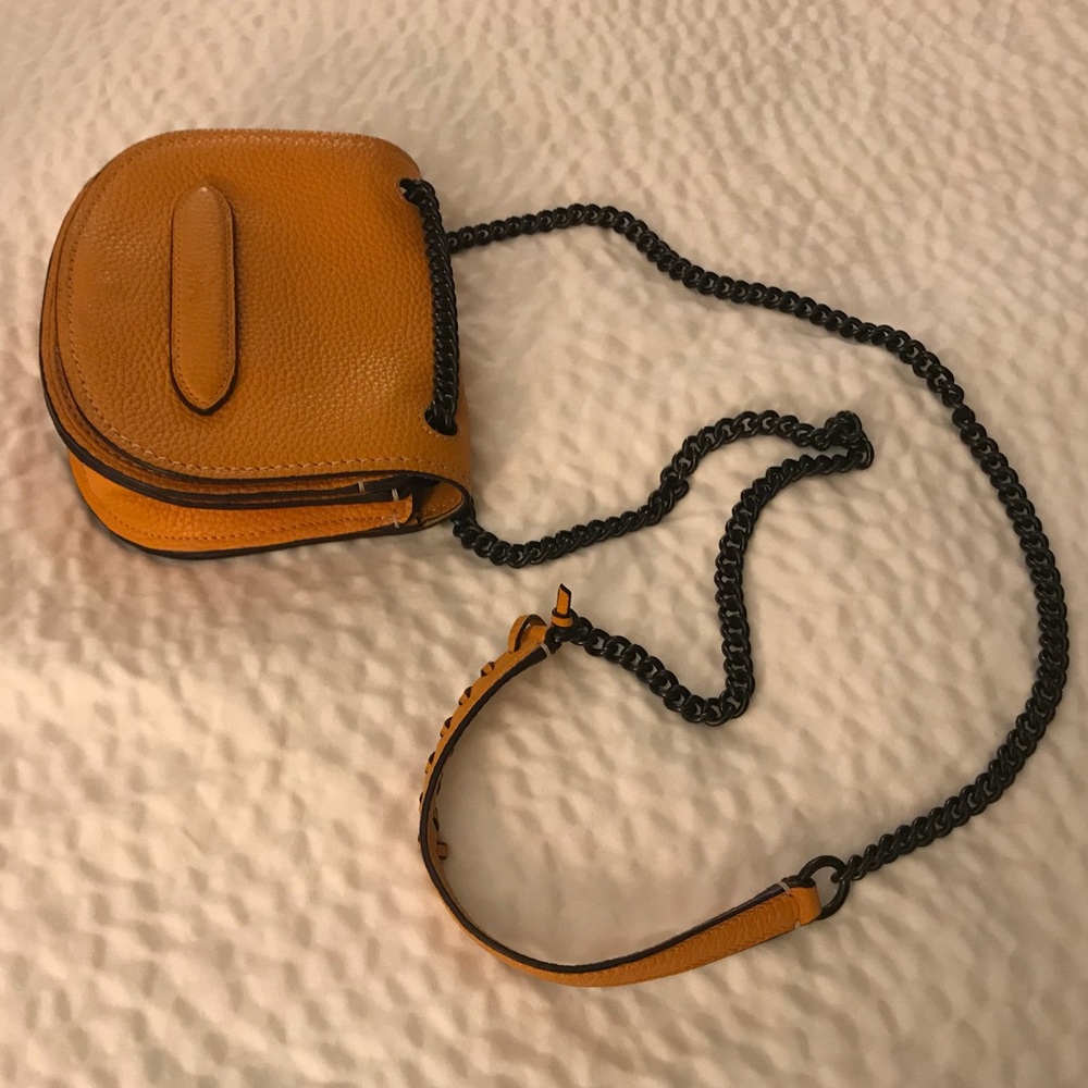 Coach Small Shadow Crossbody In Pebble Leather